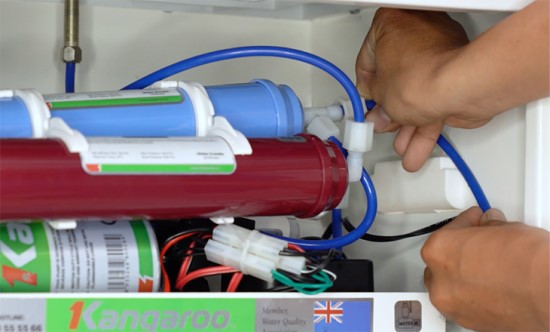Lắp Đặt Máy Lọc Sai Vị Trí